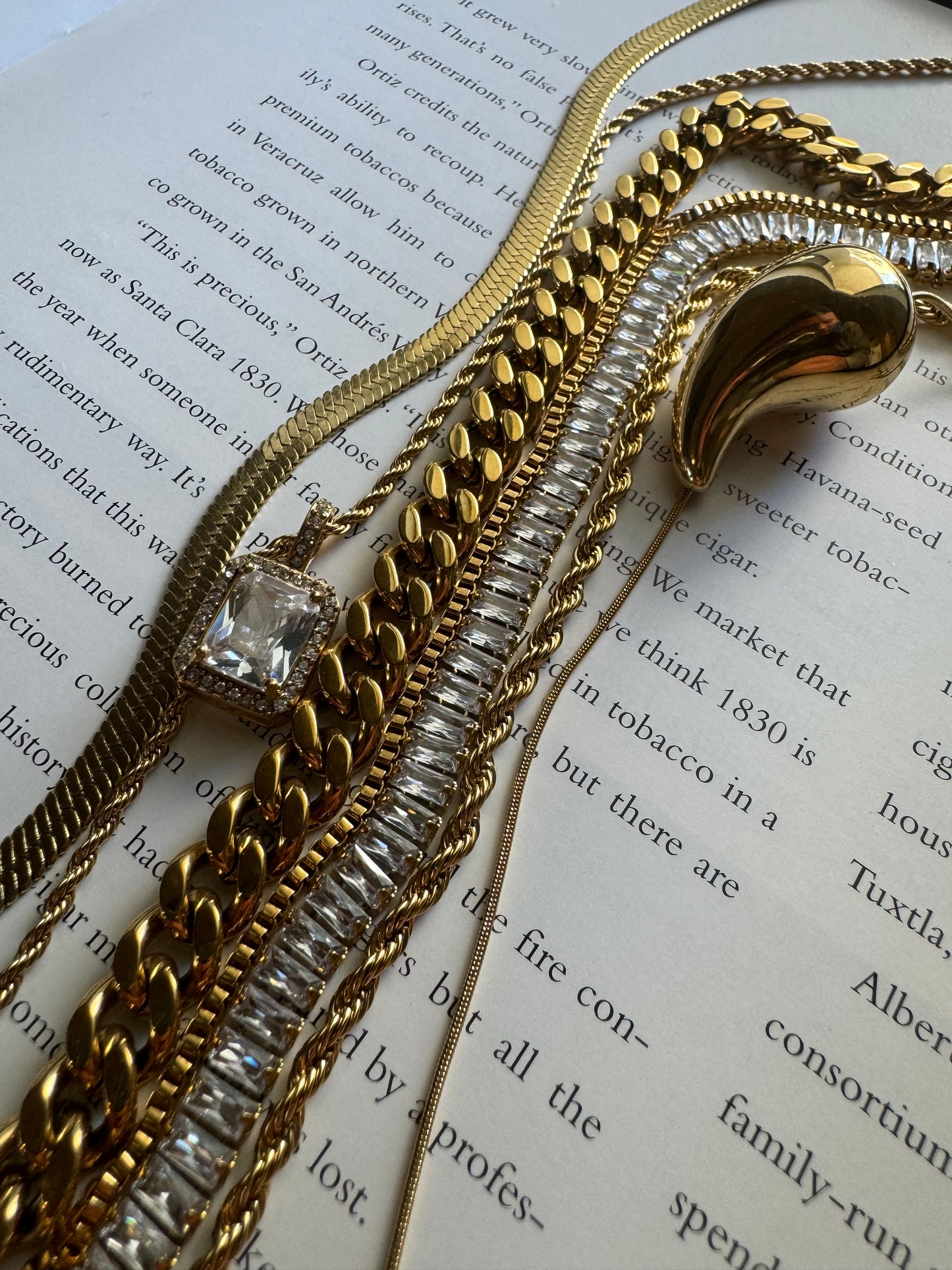 Clarice Diamond Tennis Necklace