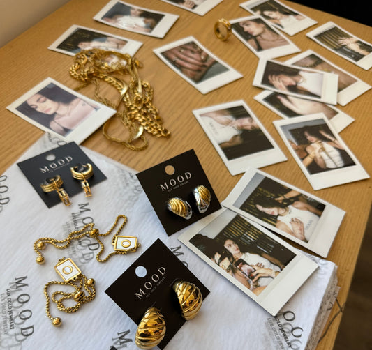 Ava Mixed Metals Hoops