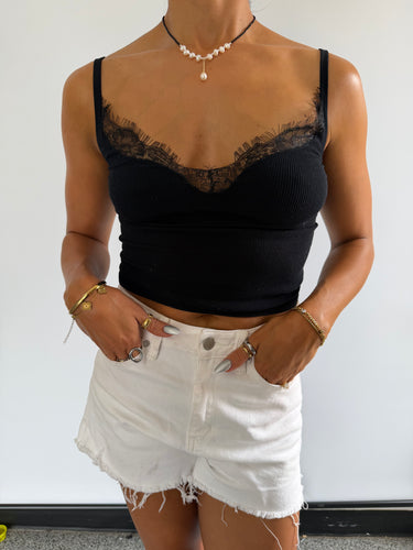 Black Pearl Drop Necklace