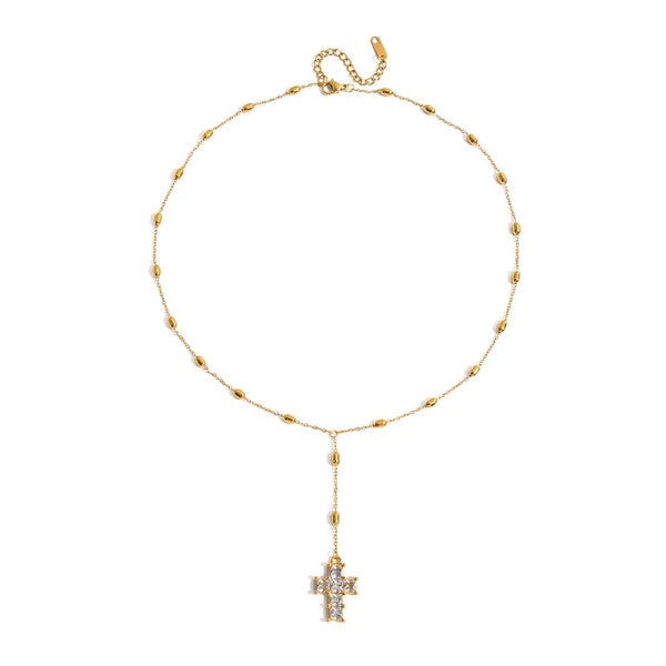 Camille Cross Necklace