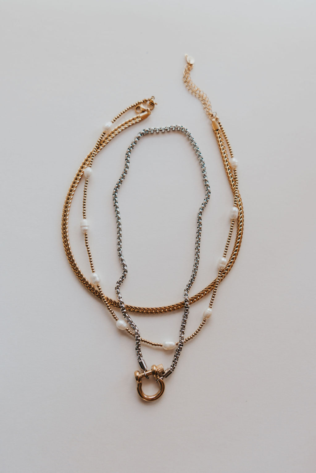 Sunkissed Drifter Pearl Necklace