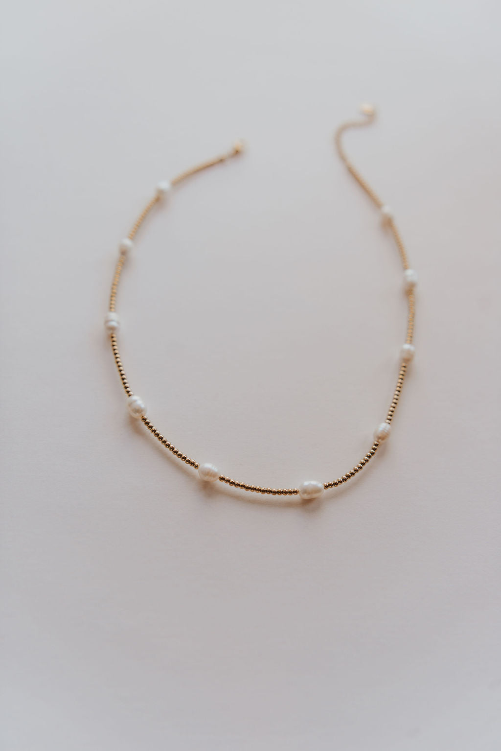 Sunkissed Drifter Pearl Necklace