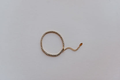 Dainty Ice Tennis Bracelet