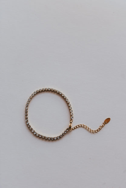 Dainty Ice Tennis Bracelet