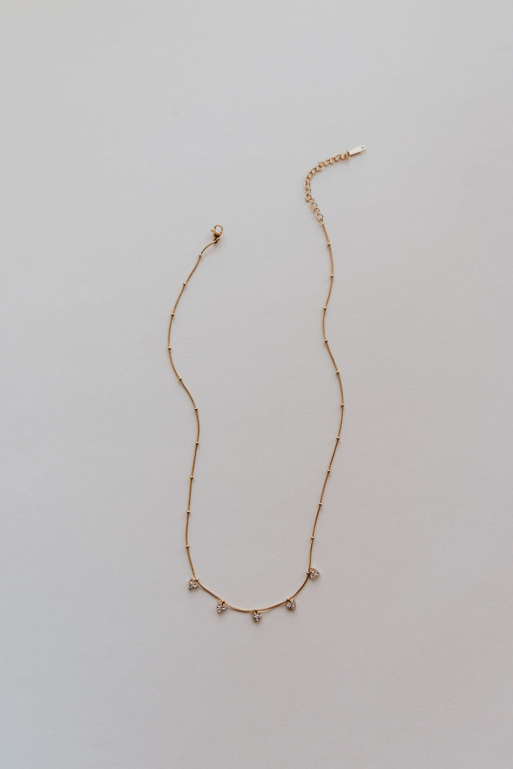 Lacie White Stone Necklace