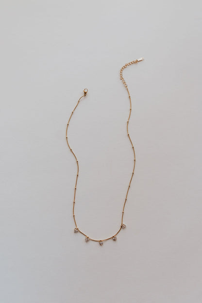 Lacie White Stone Necklace