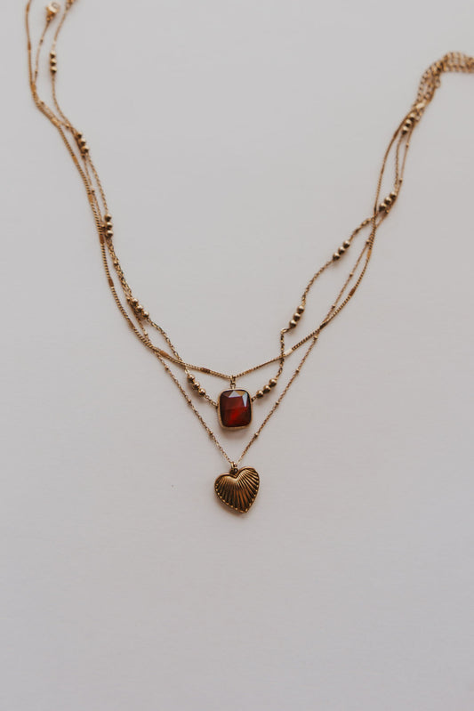 Noa Stone Necklace Pendant (3 Colors)