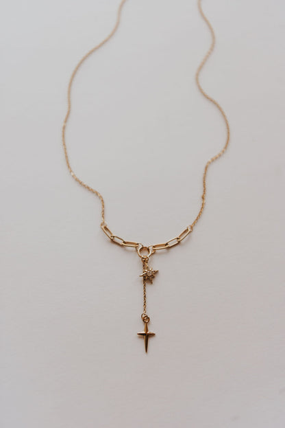 Aria Cross Necklace