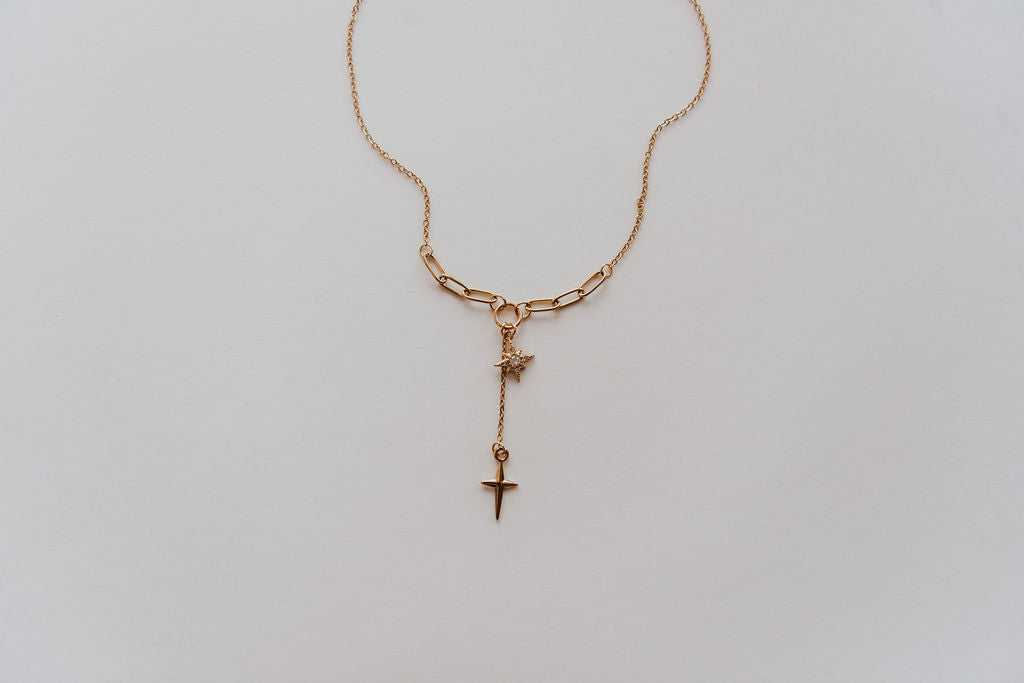 Aria Cross Necklace