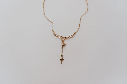 Aria Cross Necklace