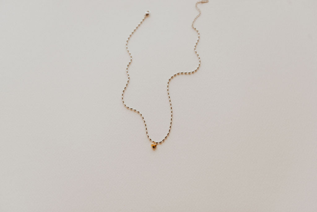 Andie Micro Heart Necklace