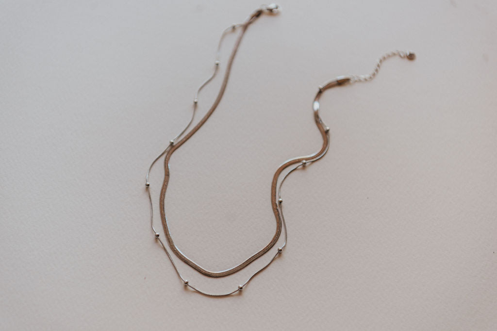 Agnes Gold Pre-Stacked Necklace