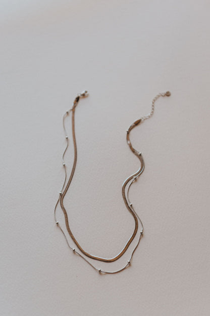 Agnes Gold Pre-Stacked Necklace