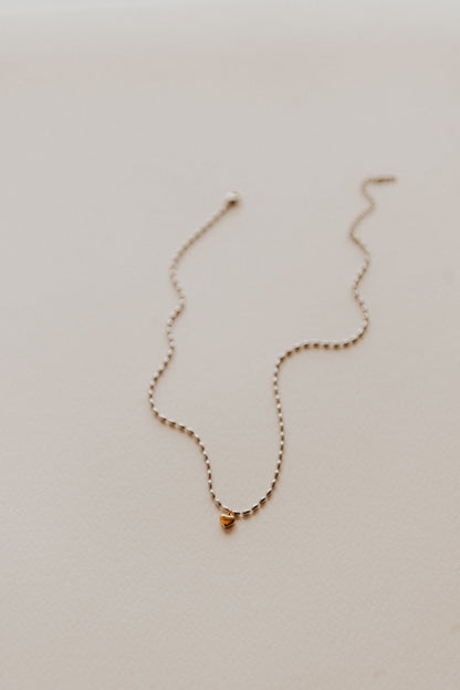 Andie Micro Heart Necklace