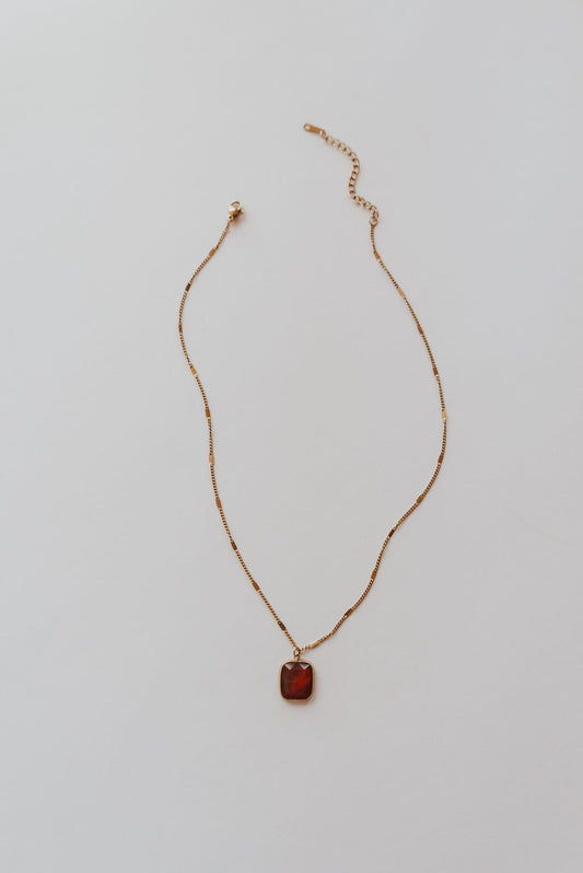 Noa Stone Necklace Pendant (3 Colors)