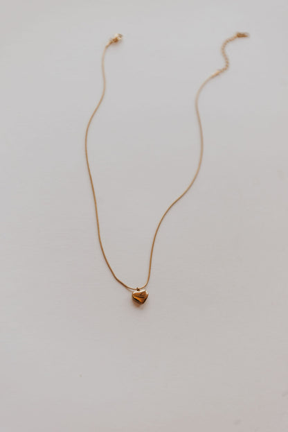 Mini Heart Drop Necklace