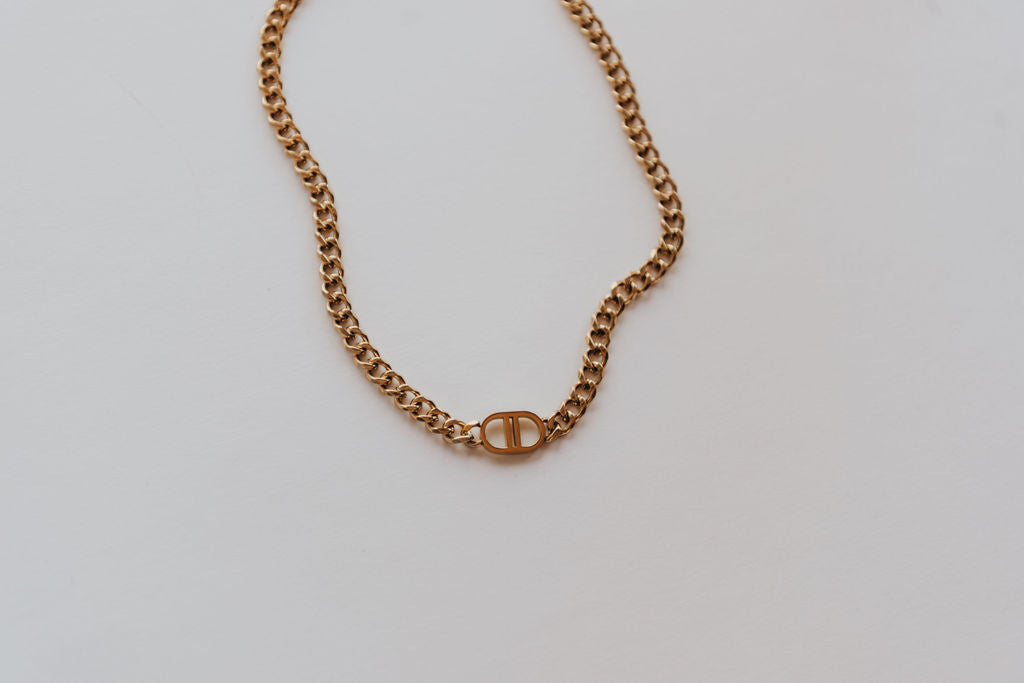 Edgy Cuban Chain Choker