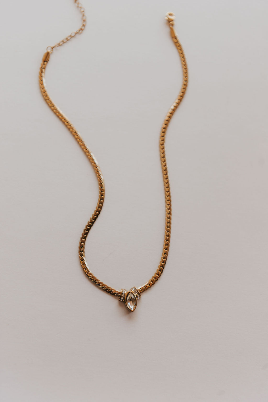 Meredith Marquise Necklace