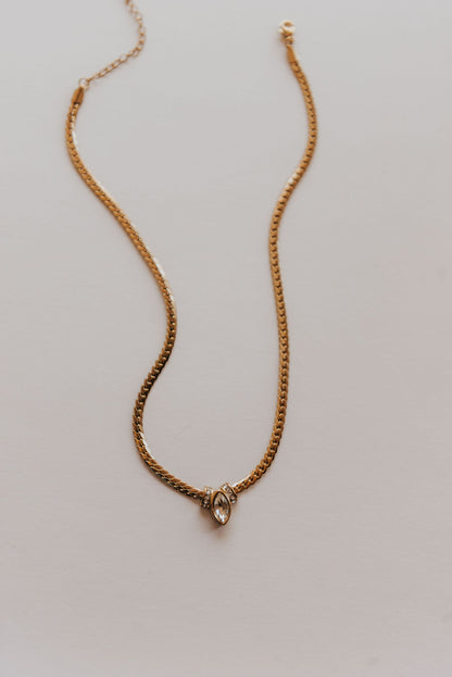 Meredith Marquise Necklace