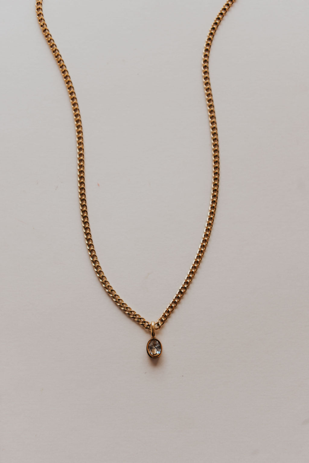 Gem Drop Necklace