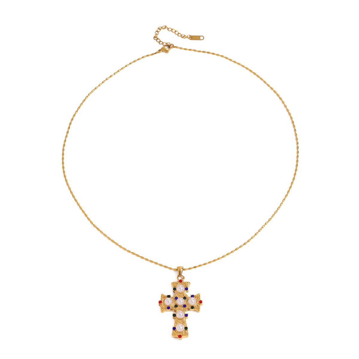 Revival Luxe Cross Necklace