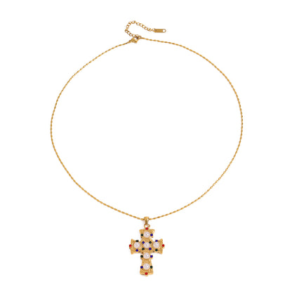 Revival Luxe Cross Necklace