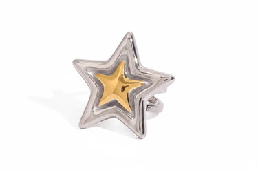 Star Studded Open Ring