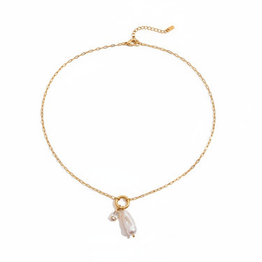 Della Pearl Charm Necklace