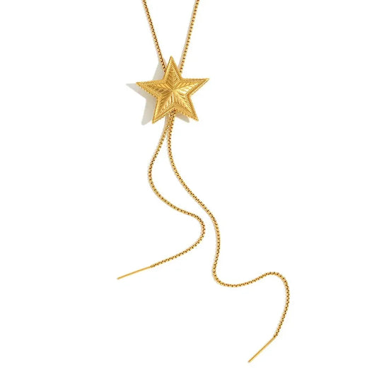 Sabrina Star Bolo Necklace