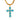 Weston Turquoise Cross Necklace