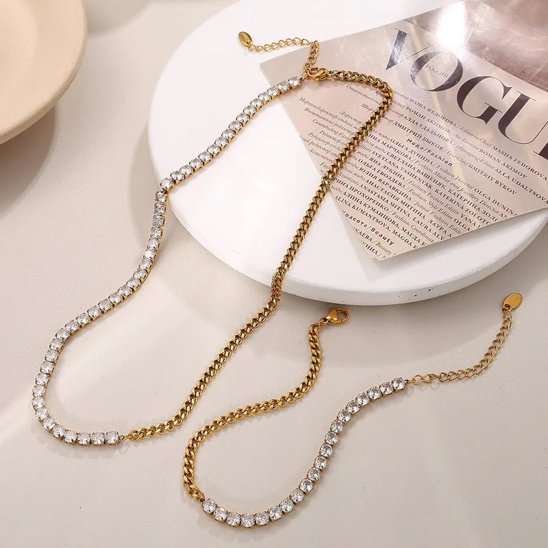 Tate Tennis Necklace