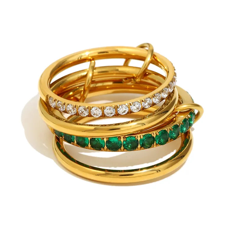Evelyn Emerald Ring