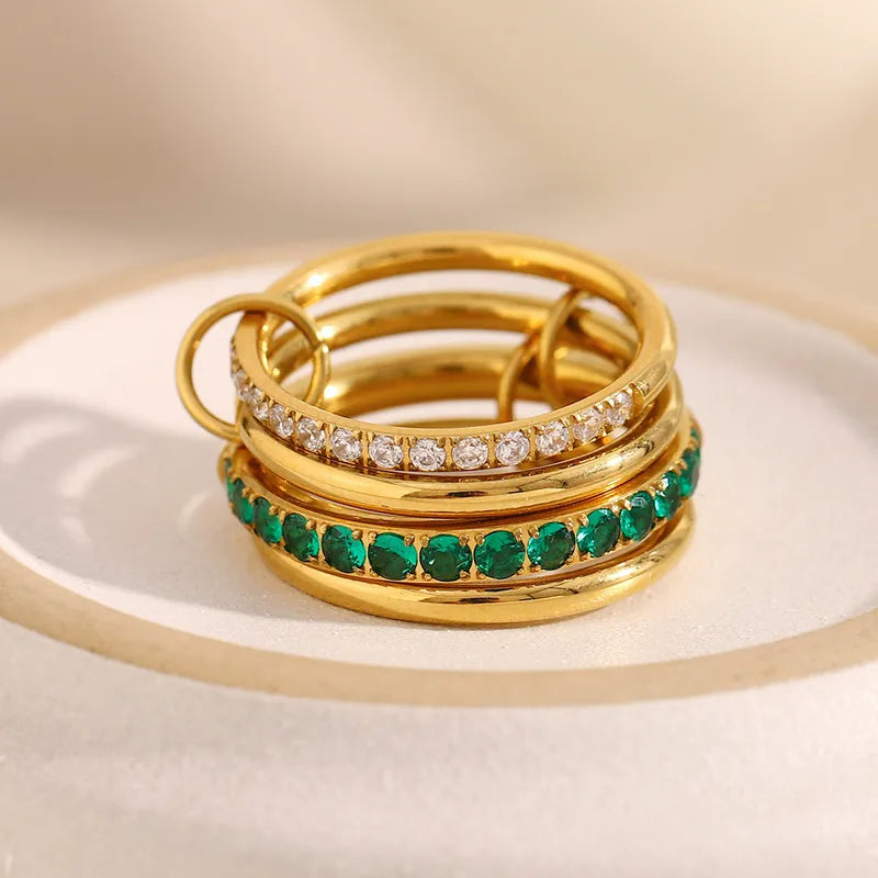 Evelyn Emerald Ring