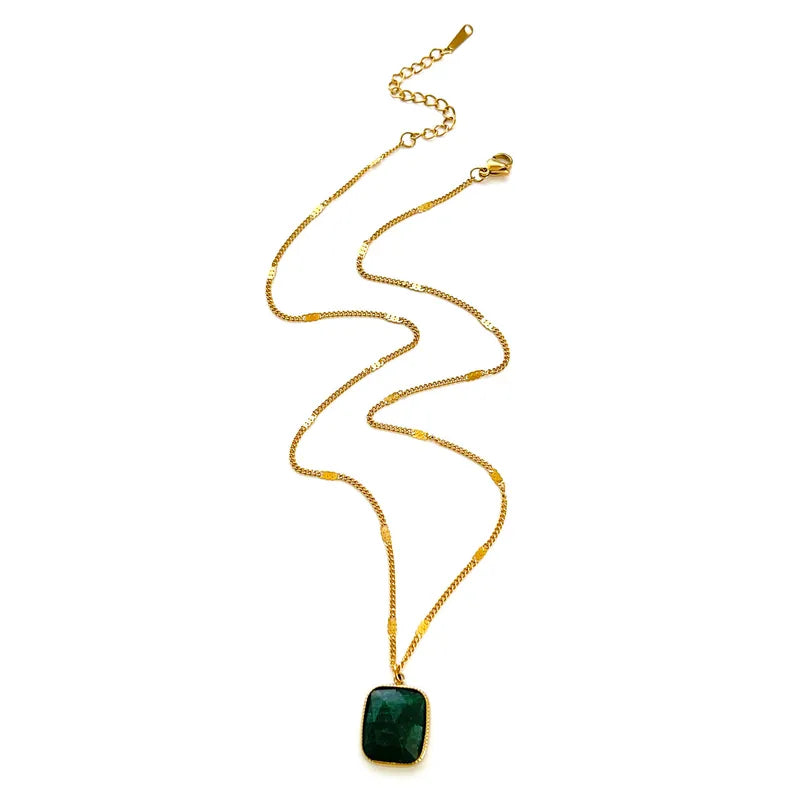 Noa Stone Necklace Pendant (3 Colors)