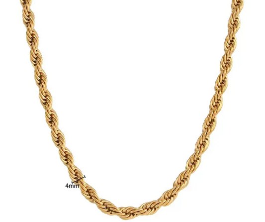 4mm Henry Chain Necklace