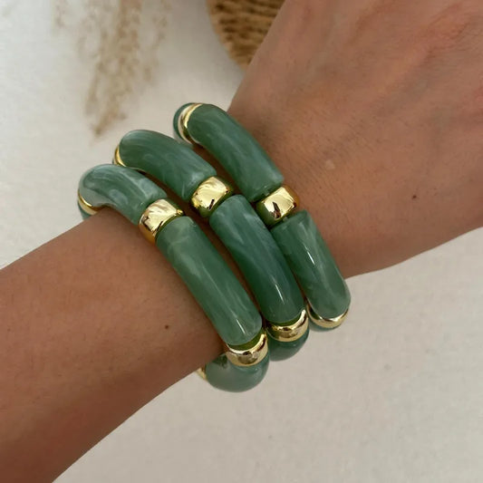 Jade Beaded Bracelet