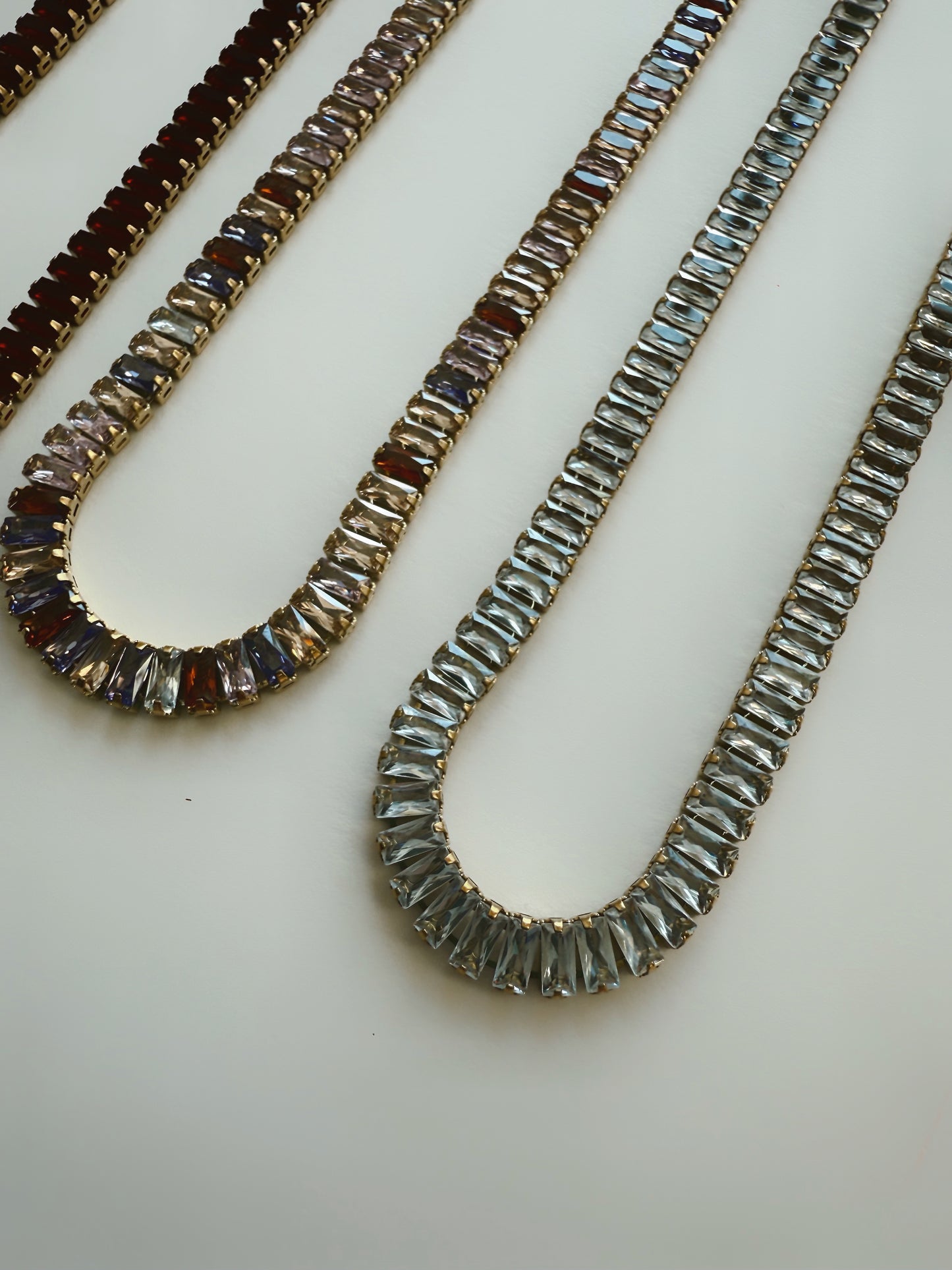 Audrey Tennis Necklace