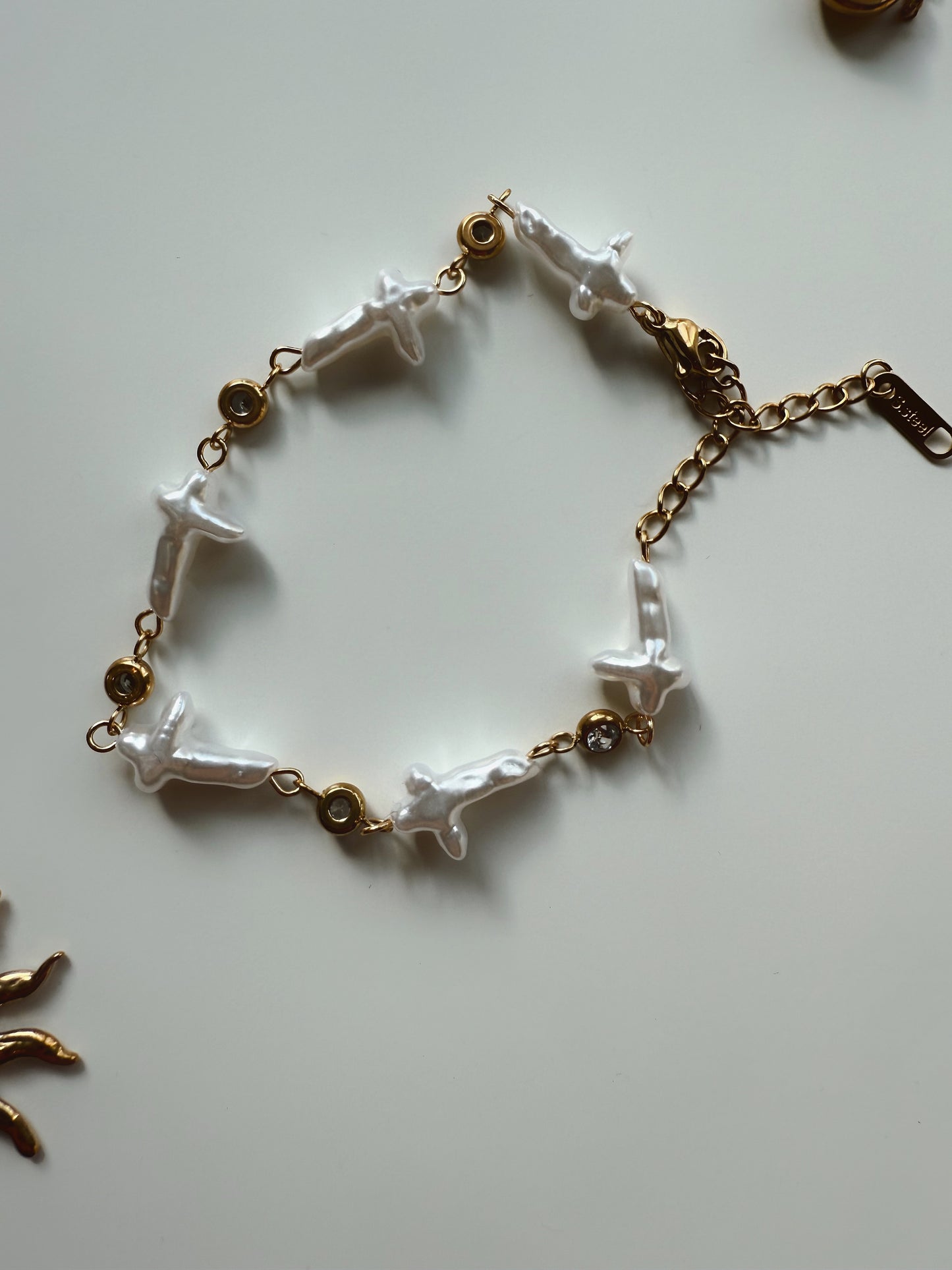 St. Lucia Cross Bracelet