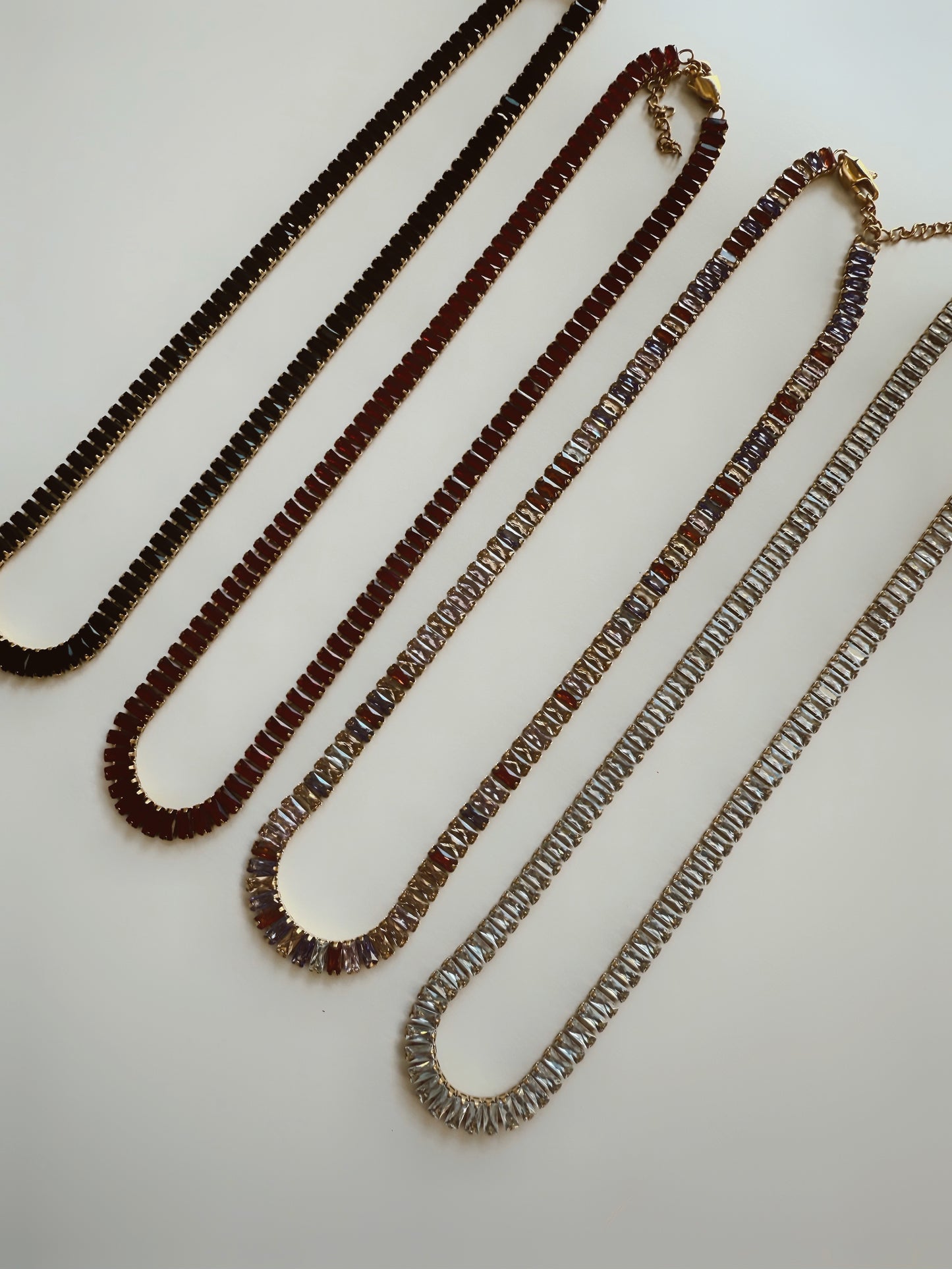 Audrey Tennis Necklace