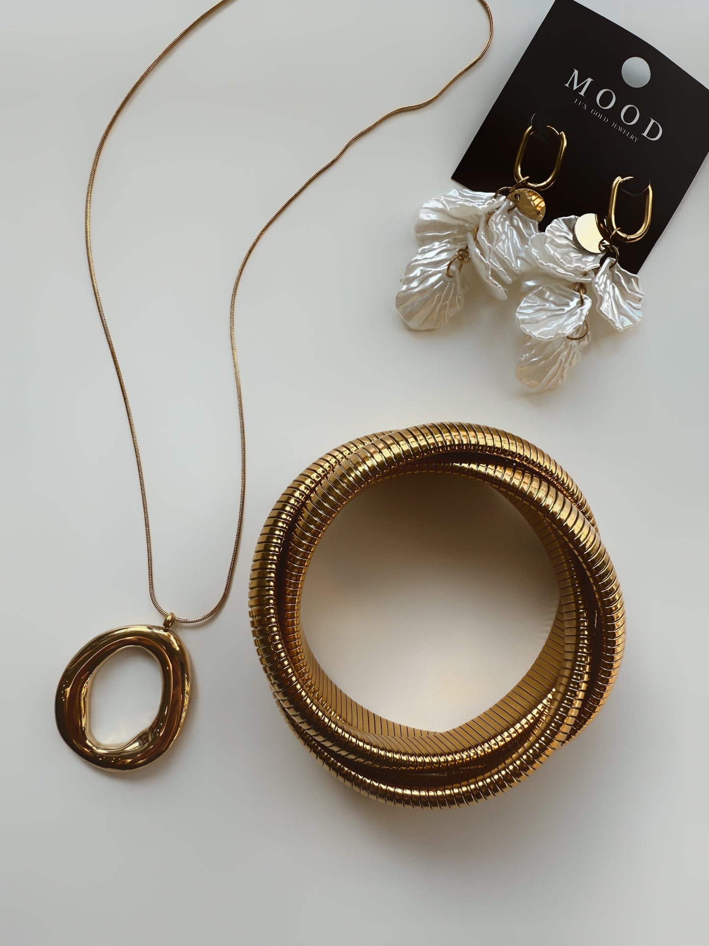 Golden Coil Bangle