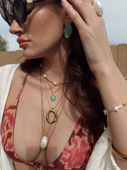 Noa Stone Necklace Pendant (3 Colors)