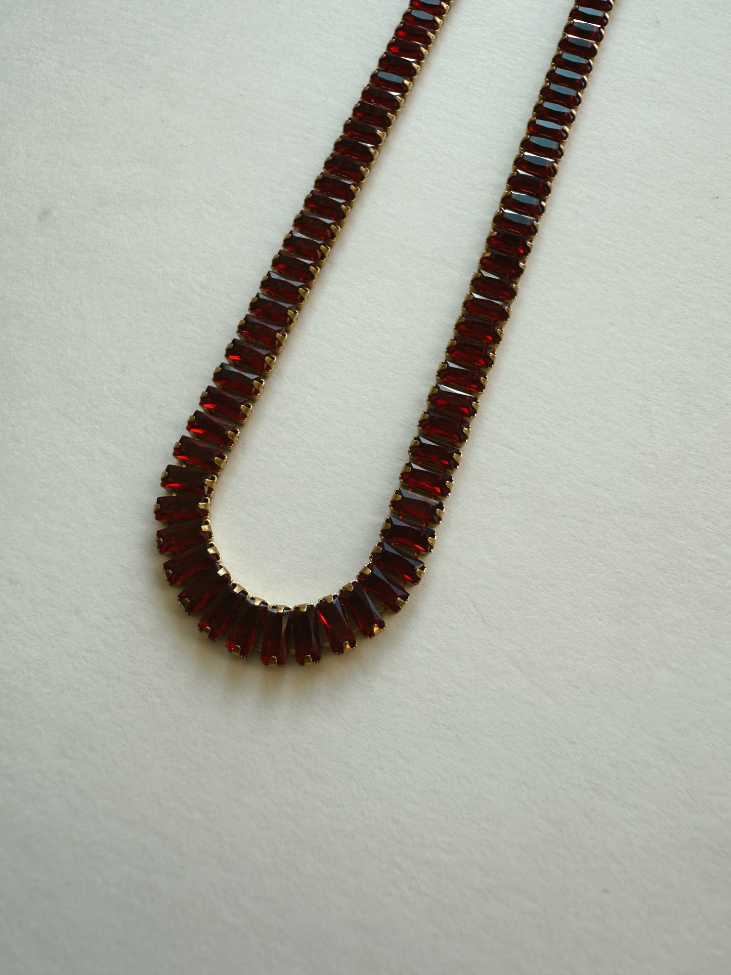 Audrey Tennis Necklace