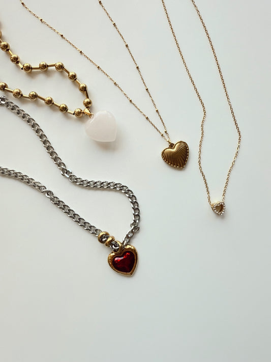 Rosie Heart Necklace