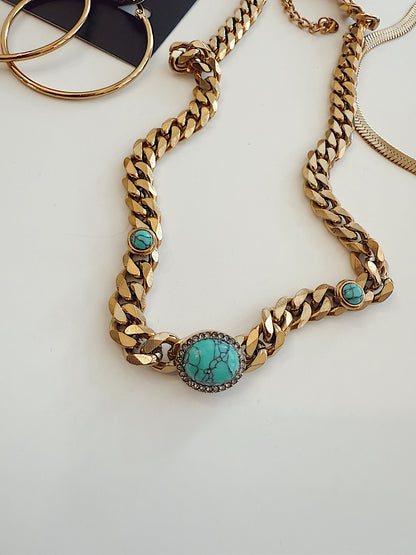 Taylor Turquoise Chain