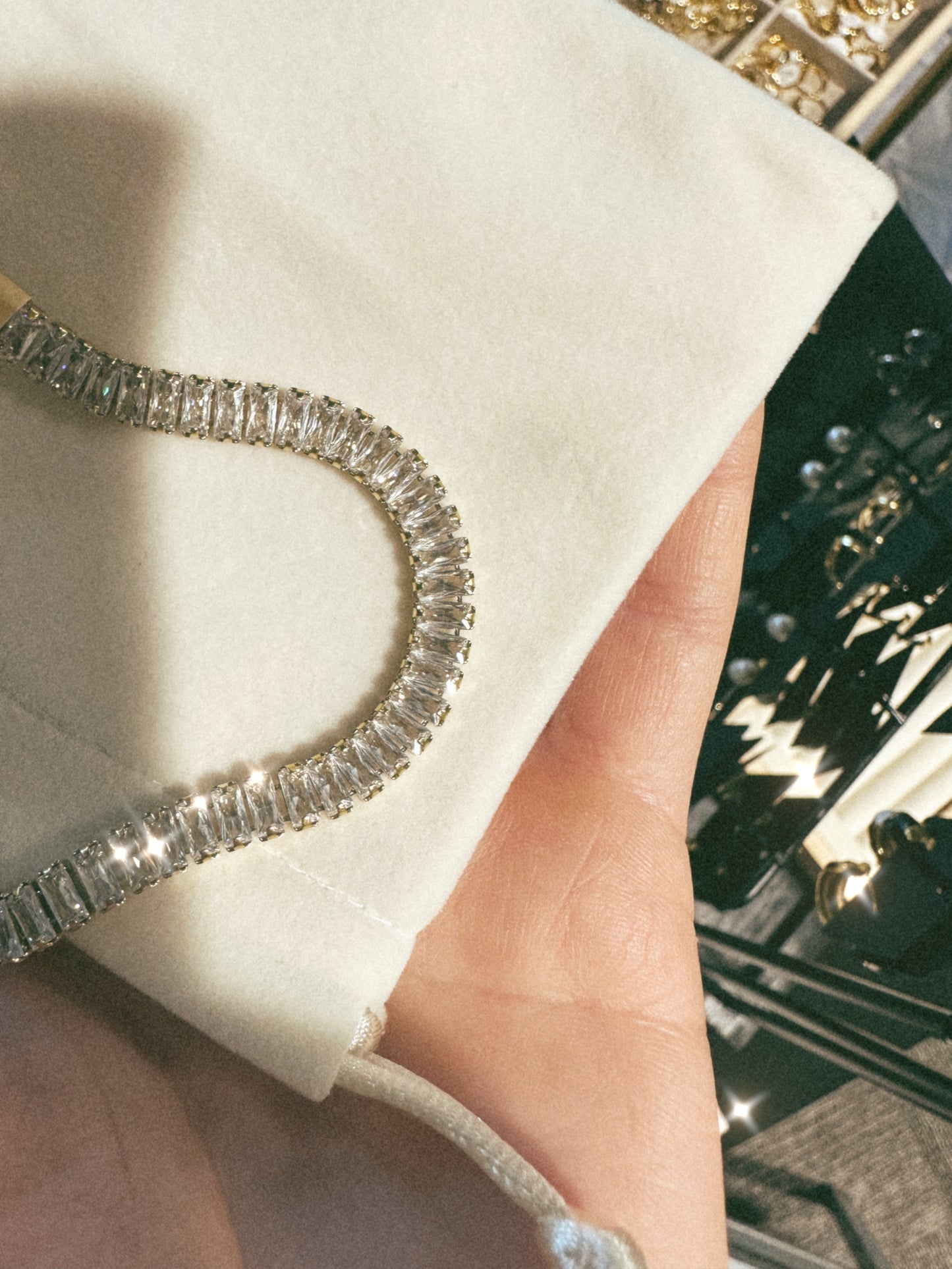 Clarice Diamond Tennis Necklace