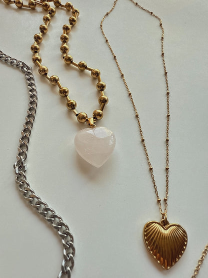 Rosie Heart Necklace