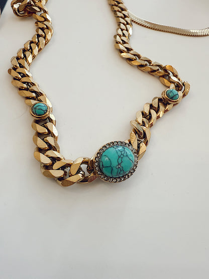 Taylor Turquoise Chain