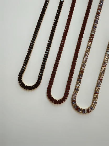 Audrey Tennis Necklace