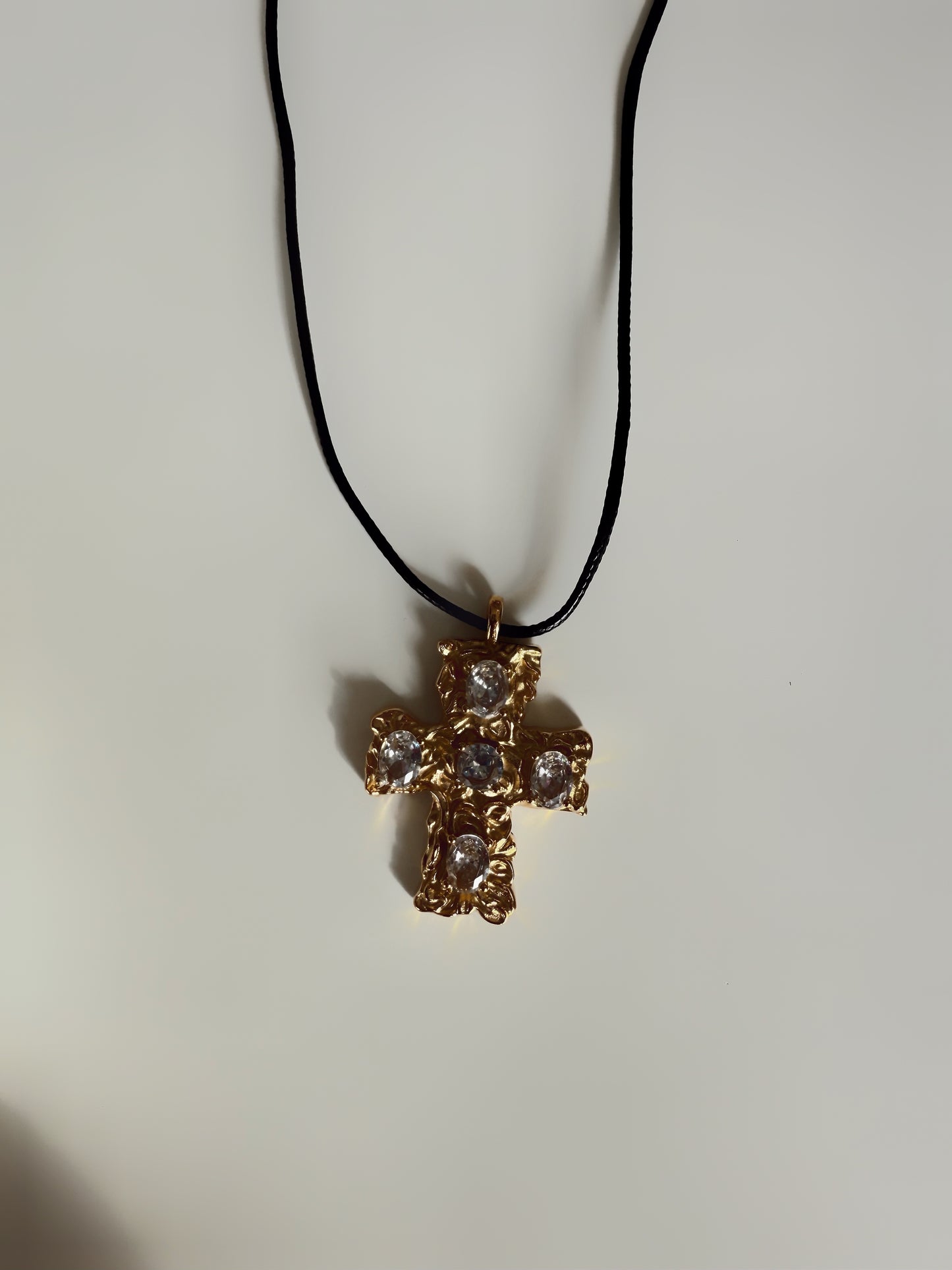 Elizabeth Cross Necklace