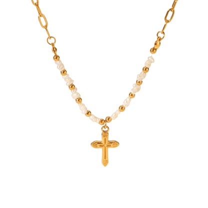 Saylor Cross Necklace